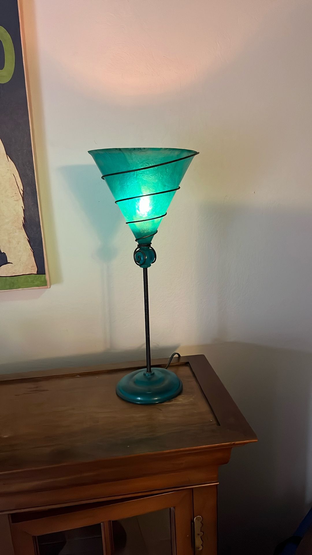 Eclectic Art Lamp