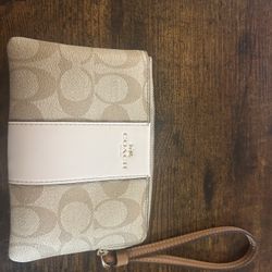 Authentic Coach Wristlet