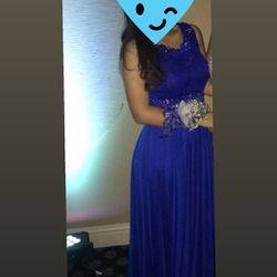 Party Royal Blue Dress