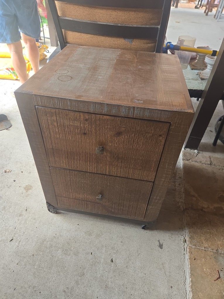 Wood File cabinet