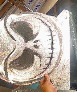 Handmade Skull Face Foam Halloween Decoration