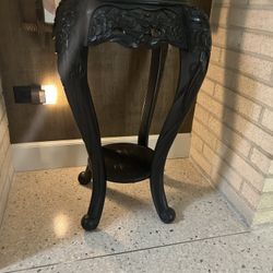 Vintage Carved Wooden Chinese Fern Stand Table ⚜️Circa 1930’s⚜️ Price Reduced to $425.00 — Or Best Offer