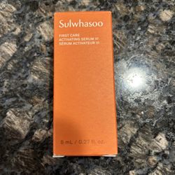NEW SULWHASOO FIRST CARE ACTIVATING SERUM $12!!