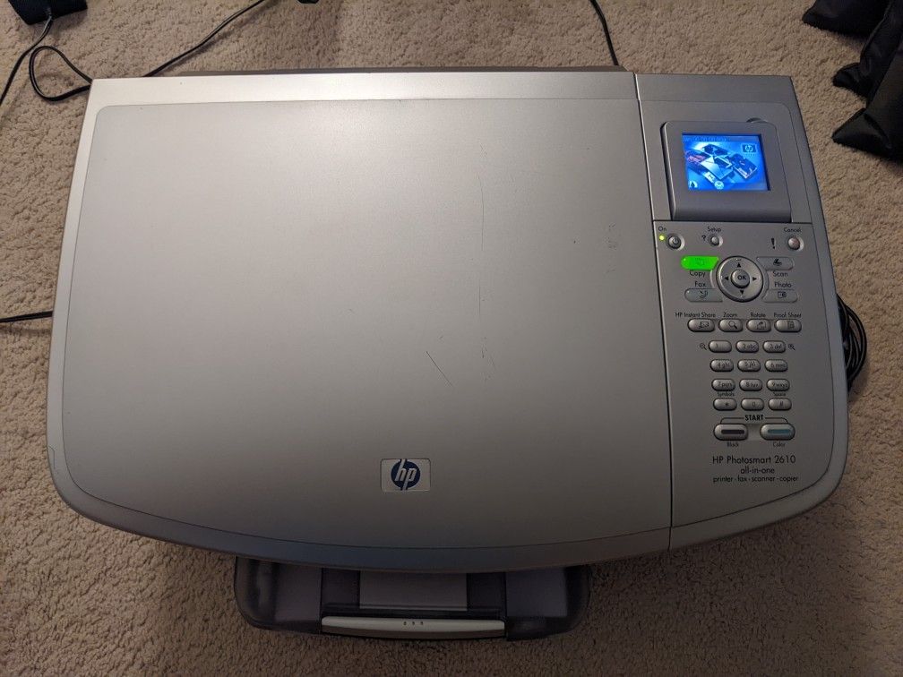 HP Photosmart 2610 All-in-one Printer, Fax, Copier, and Scanner