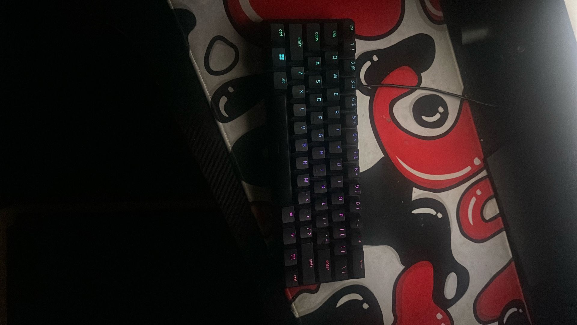 Black Razor Huntsman Mini 60% Gaming Keyboard 