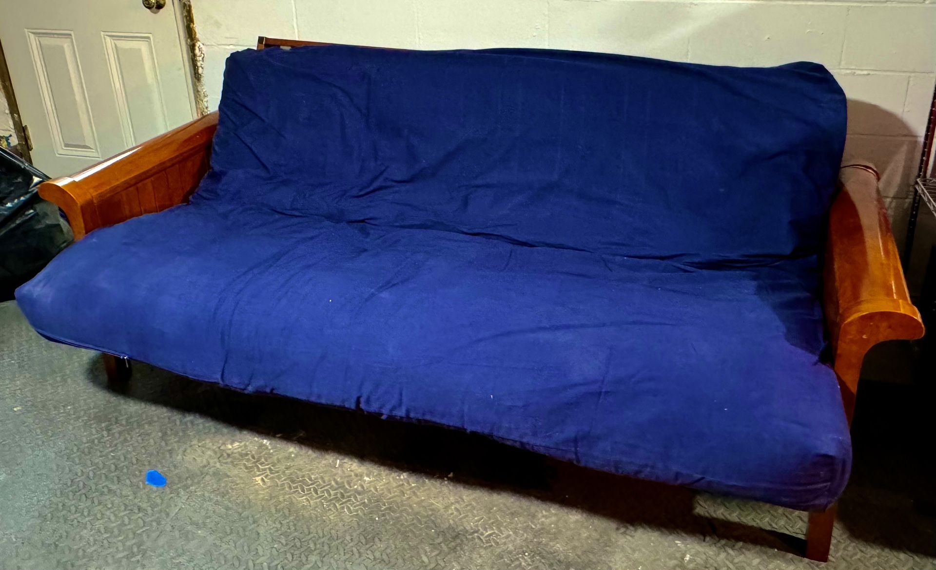 Lifestyle Solutions Solid Wood Futon