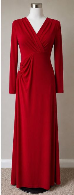 Ralph lauren red long maxi dress❤️