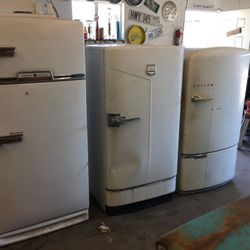 Vintage Classic Refrigerator Hotpoint 