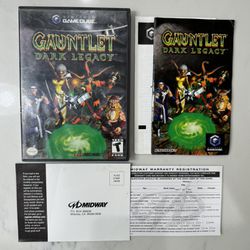 Gauntlet Dark Legacy Mint Conditions Nintendo GameCube GAME