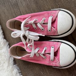 Pink Converse Size 10 Girls 