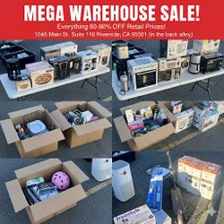 Warehouse sale! Sunday 12/7 7-12pm