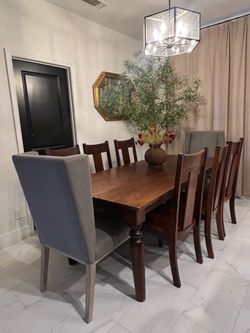World Market real solid wood dining set