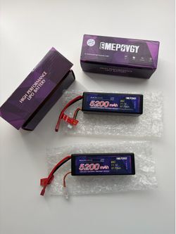 EMEPVGY 5200mAh 11.1V 80C LiPo Battery Pack. $15 each. RC BATTERY