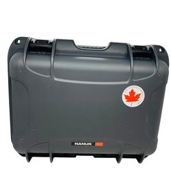 Nanuk 915 Waterproof Protective Case, Silver, Empty ( No Foam )