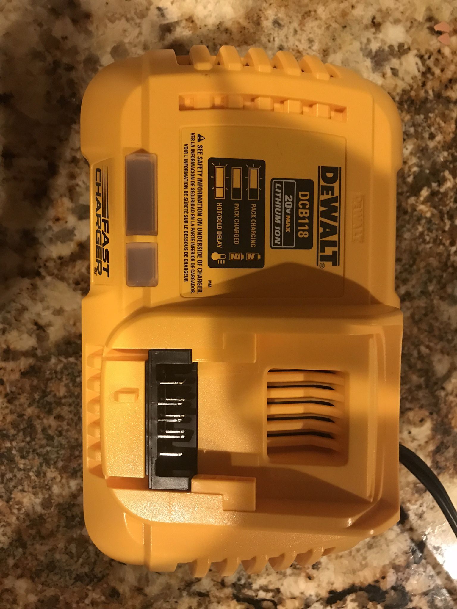 Dewalt fast charger