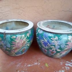 Porcelain Plant Pots 