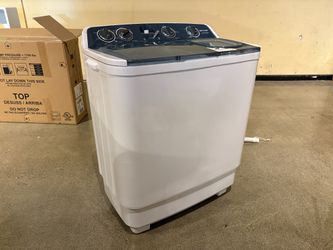 OKVAC Portable Semi Automatic Twin Tub Washing Machine Model #HEA100530