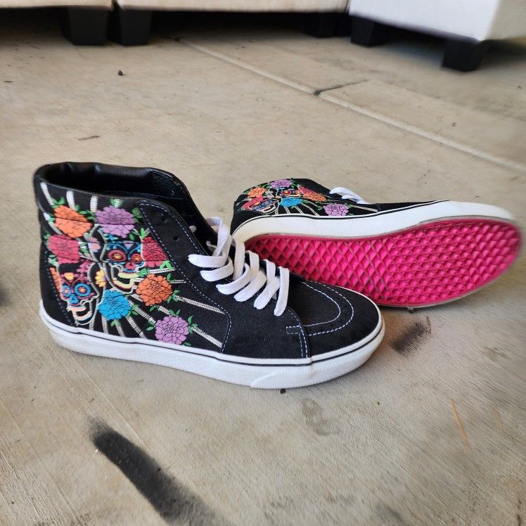 Vans Dia De Los Muertos Hightops