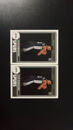 4 Victor wembanyama cards
