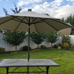 Sunvilla 10ft Solar Led Umbrella 