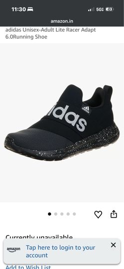 adidas Unisex-Adult Lite Racer Adapt 6.0Running Shoe