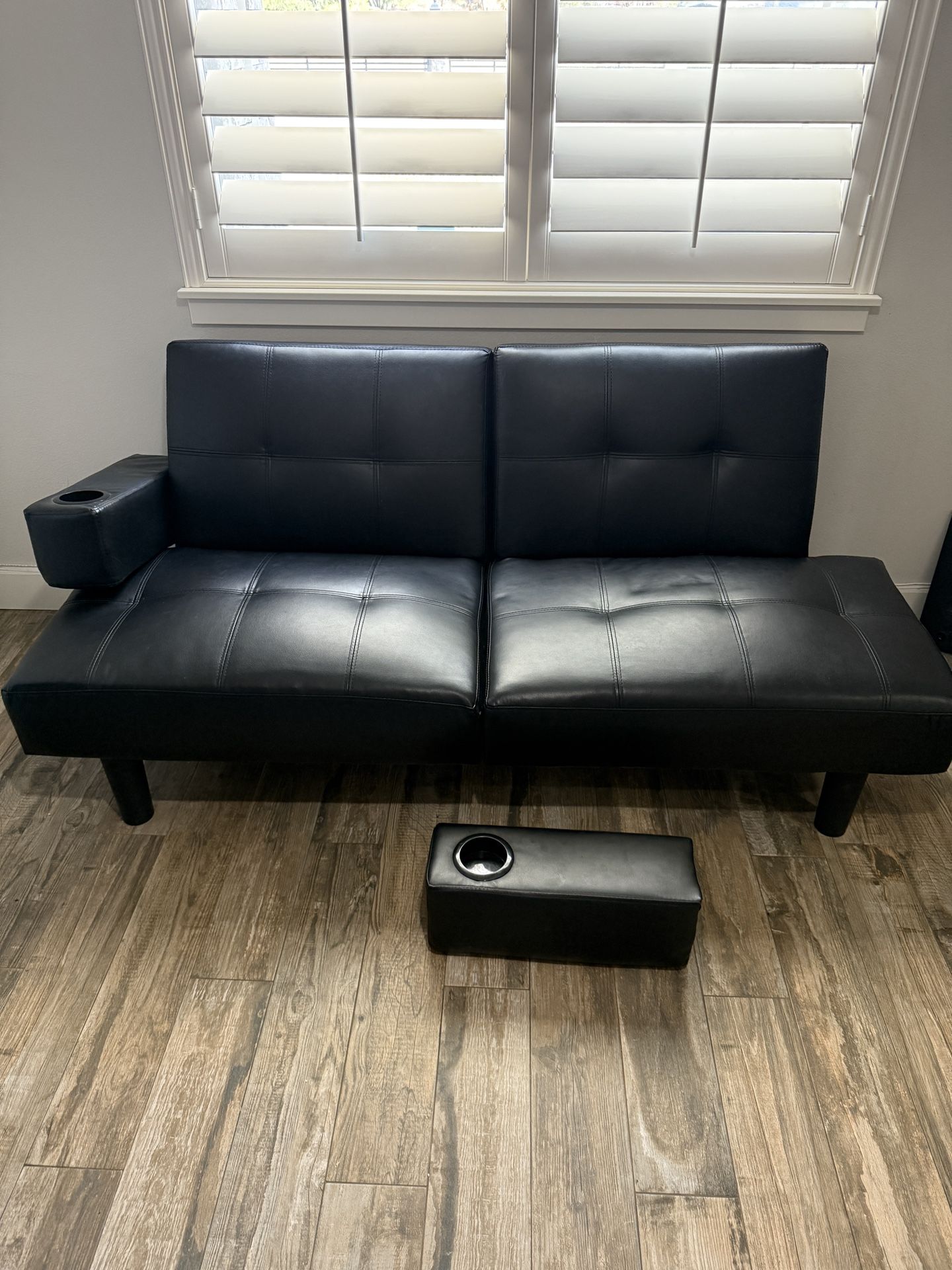 Folding futon couch