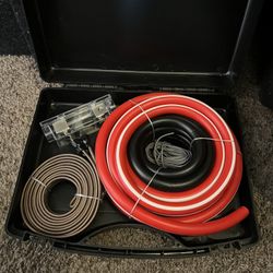 22ft True 0 Gauge Wiring Kit- $85