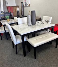 On sale! 5-pc dining table set