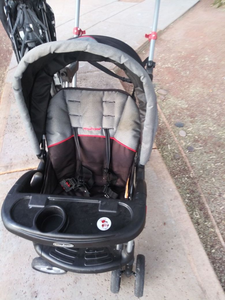 Sit n stand stroller