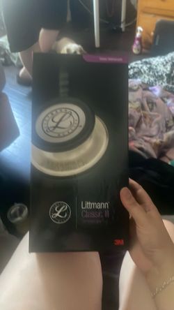 Pink Littman Classic 3 stethoscope