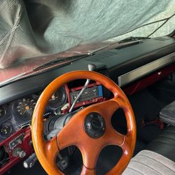 C10 Wood Steering Wheel 