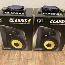 KRK Classic 5 Pair Brand New