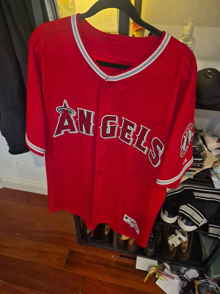 Anaheim Angels Authentic Majestic 48