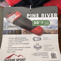 pine river suisse sport sleeping bag