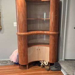 Dining Room Table With Matching Cabinet