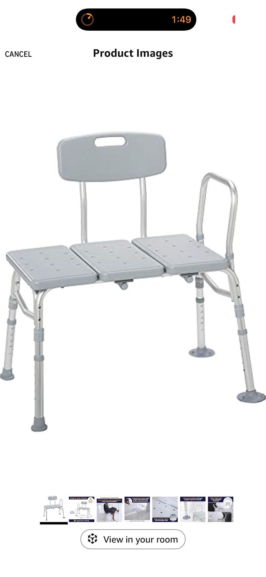 Shower Shower Chair Bath Seat for Elderly