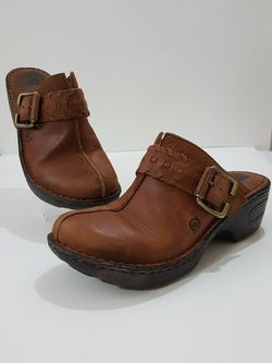 Born handcrafted Footwear size 7 medium leather