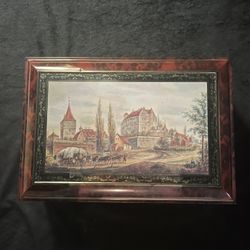 Vintage Tin Box From The Federal Republic Of Germany