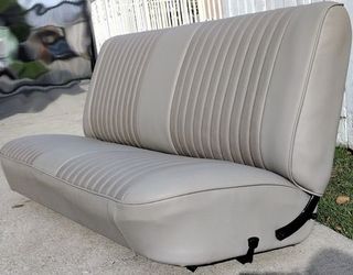 All-vinyl Seat cover light tan for Chevy C10 (read listing)