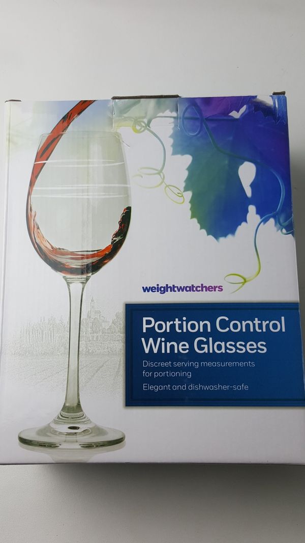 Weight Watchers Portion Control Wine Glasses Set Of Two New In Weight Watchers Portion Control Wine Glasses Set Of Two New In The Box For Palos Heights Il Offerup