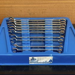 Cornwell Tools WCM112STSS - 10 Piece Metric Combination Wrench Set, 12-Point 