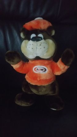 A&W Rooty Root Plush Teddy Bear