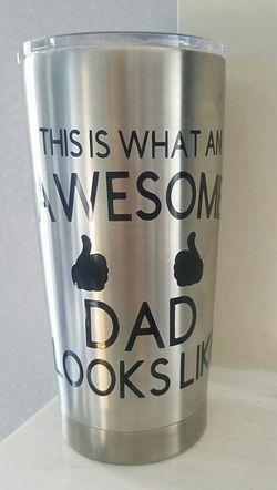 Personalized Father's day cup