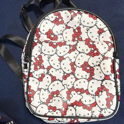Mini Hello kitty backpack