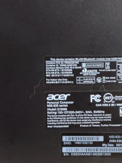 Acer nitro gaming PC