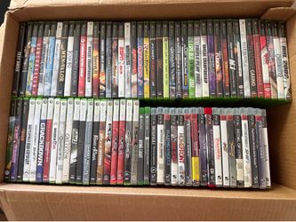 Every game in this box $5 each | Xbox | Xbox 360 | Nintendo