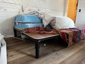 Queen Platform And Two Twin Mattresses