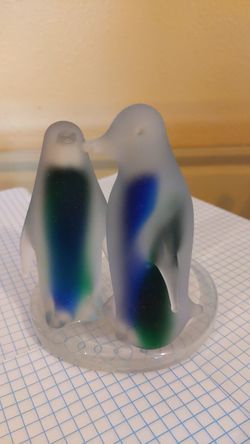 Partylite Penguin candle holder