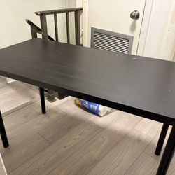 Black Ikea Desk