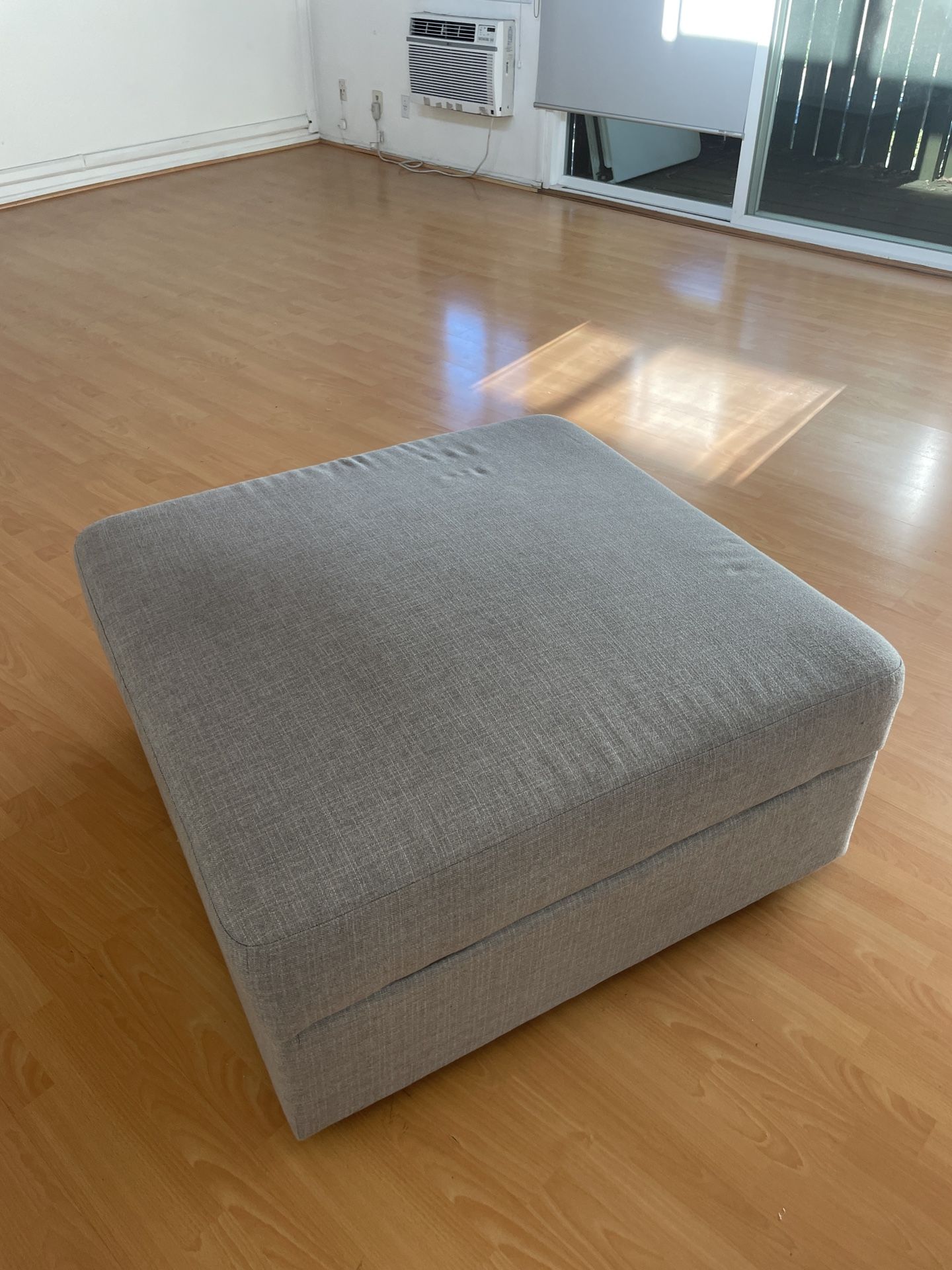 Grey Ottoman 
